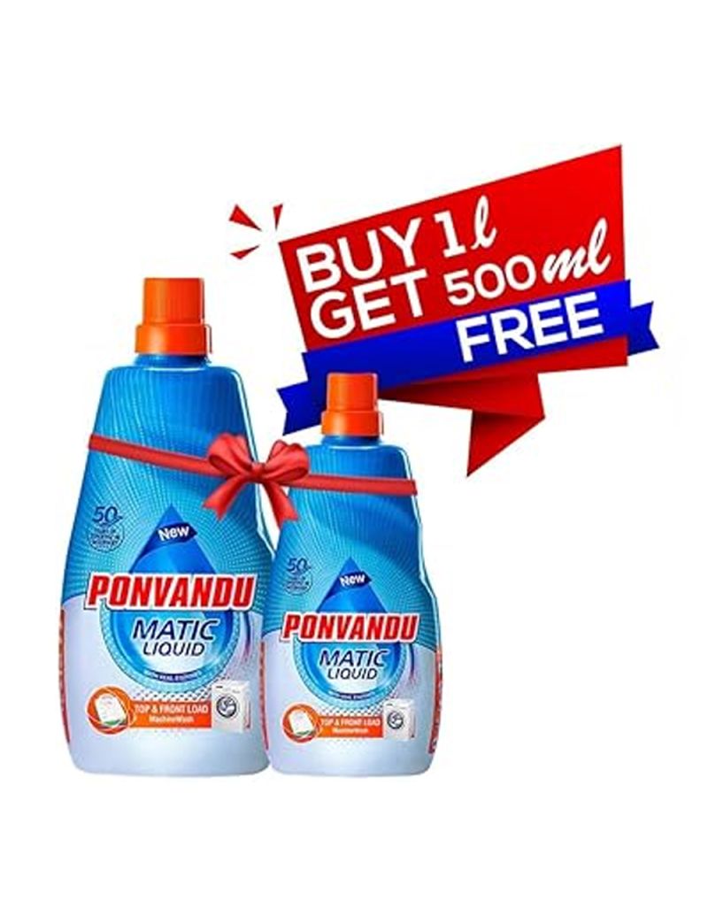 Ponvandu matic liquid  1L + 500ml 