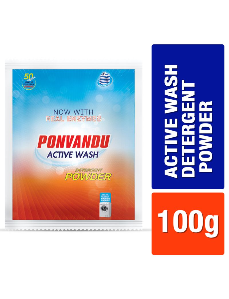 Ponvandu Active Wash Detergent Powder-100g