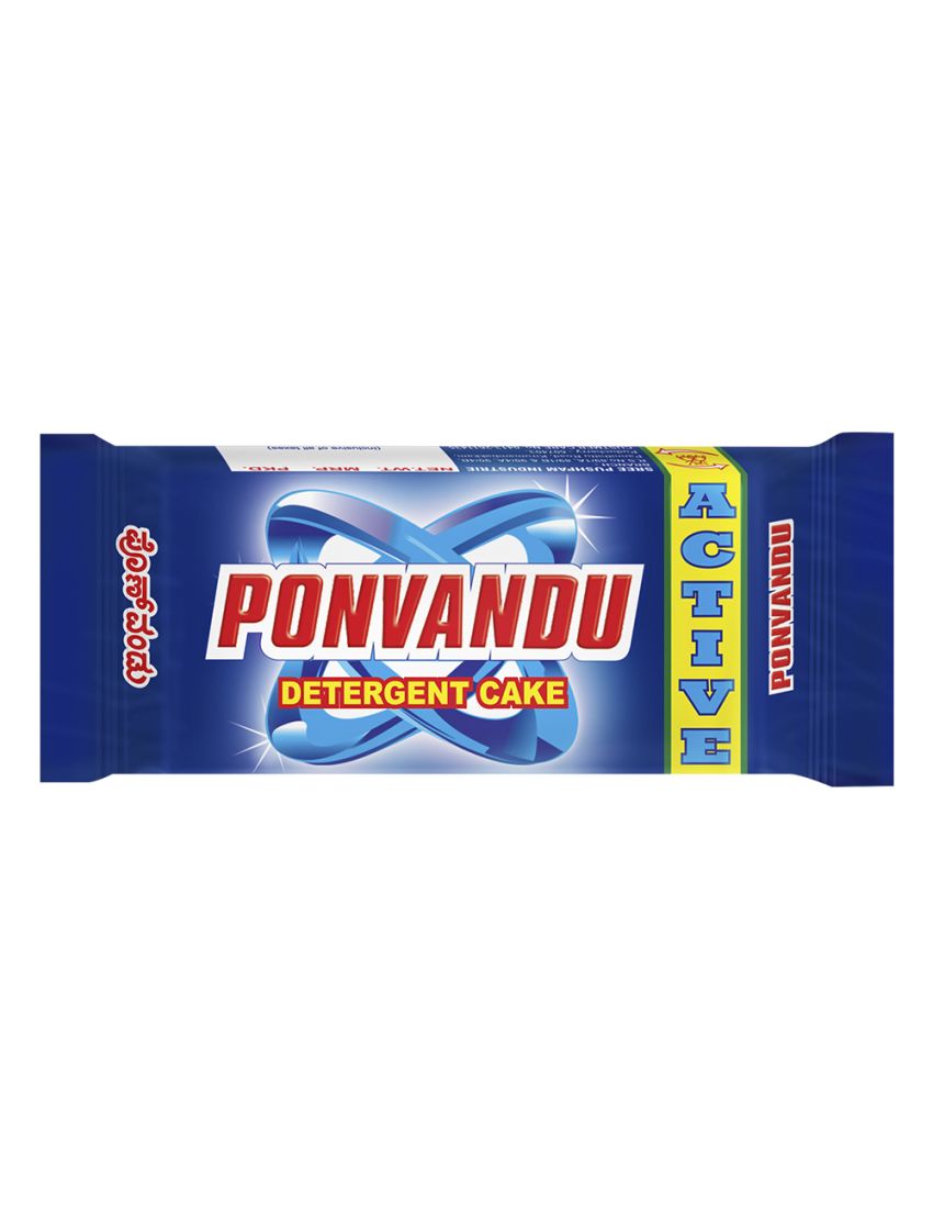 Ponvandu Active Detergent Cake Blue 150g + combo