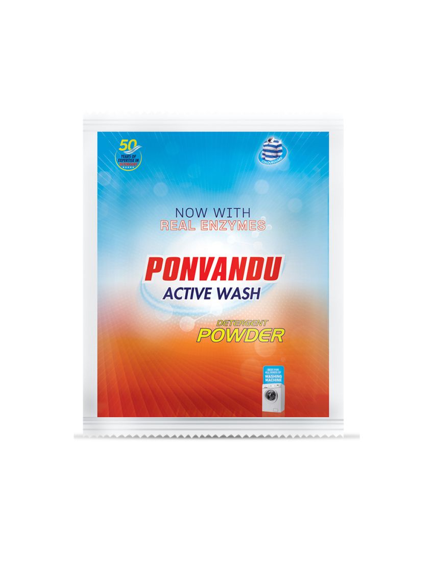 Ponvandu Active Wash Detergent Powder-100g