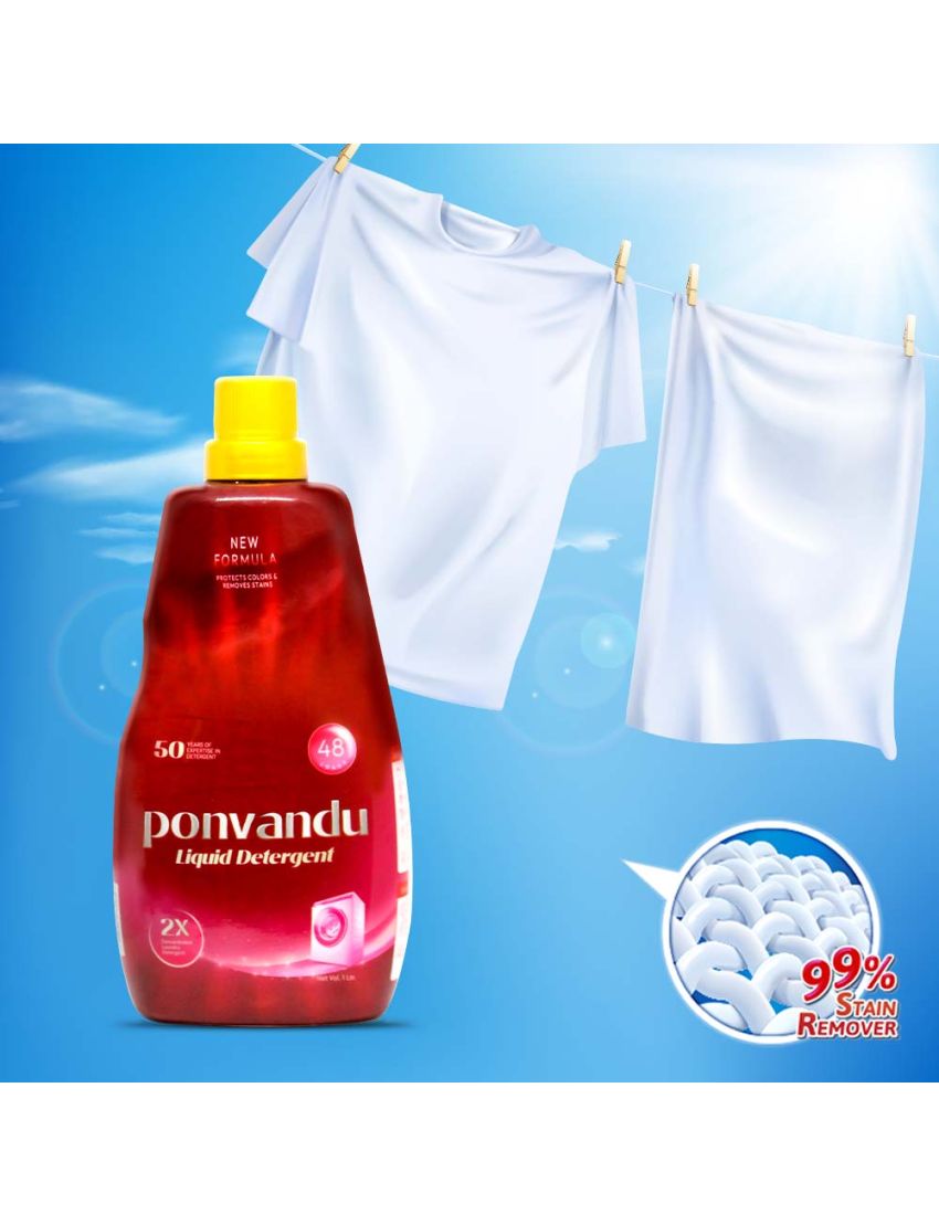 Ponvandu Detergent Liquid 1 L