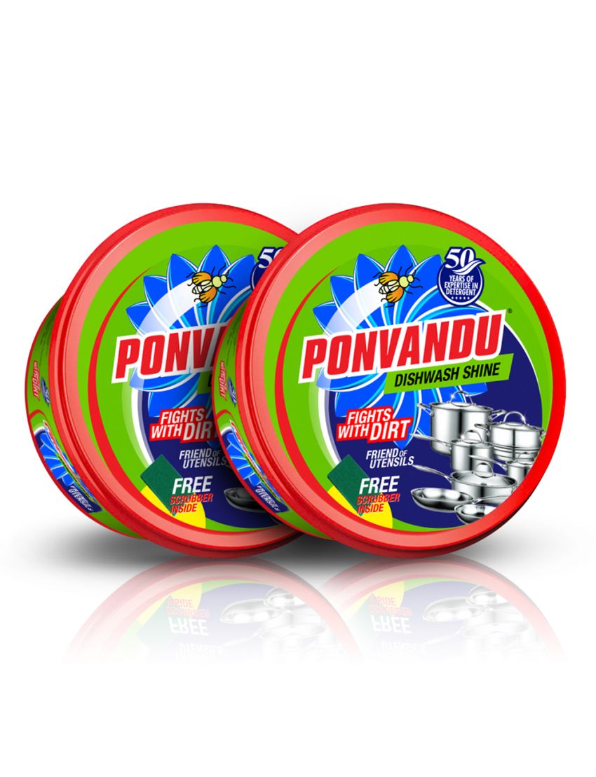 Ponvandu Dishwash Round Bar-250g