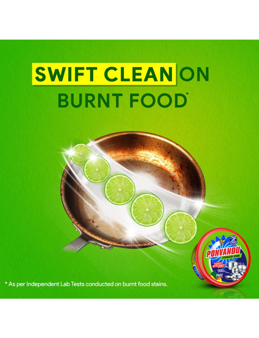 Ponvandu Dishwash Round Bar-500g