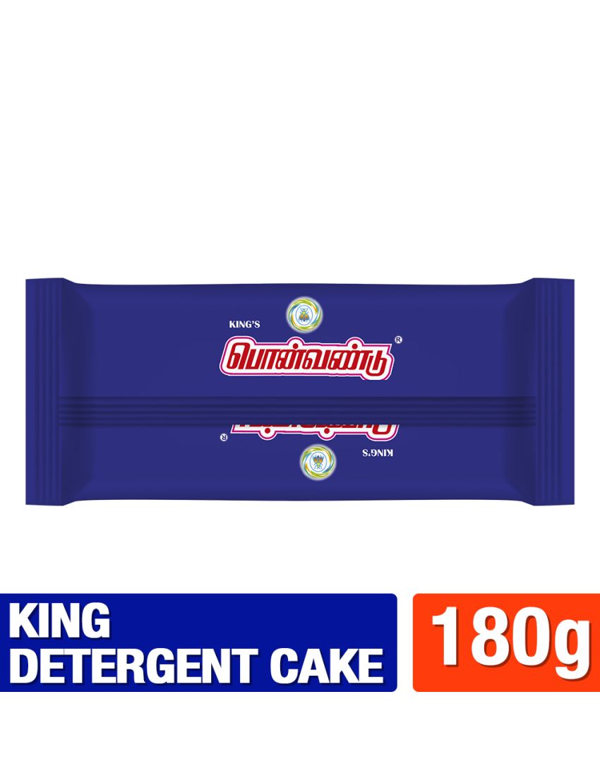 Ponvandu King Detergent Cake 180g