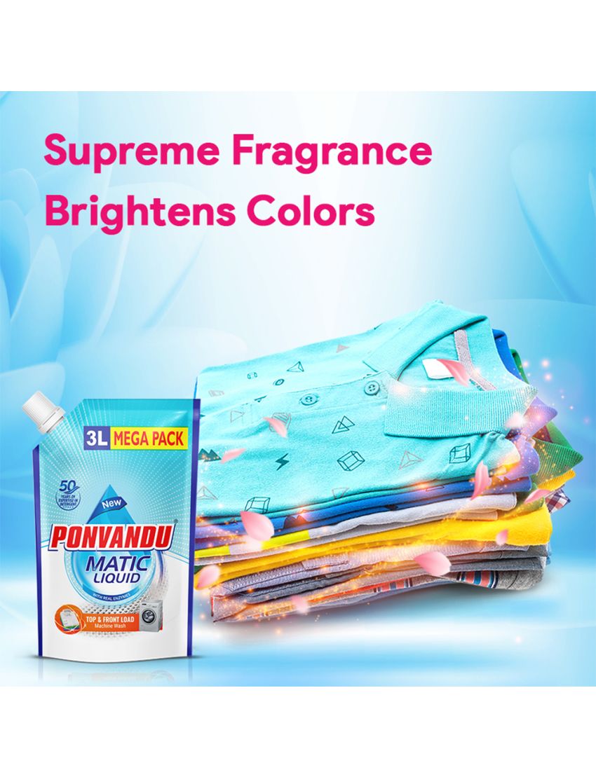 Ponvandu matic liquid-3 L