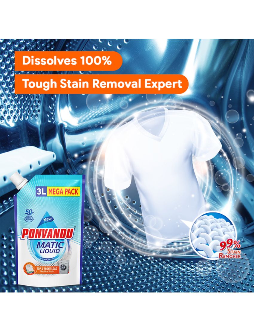 Ponvandu matic liquid-3 L