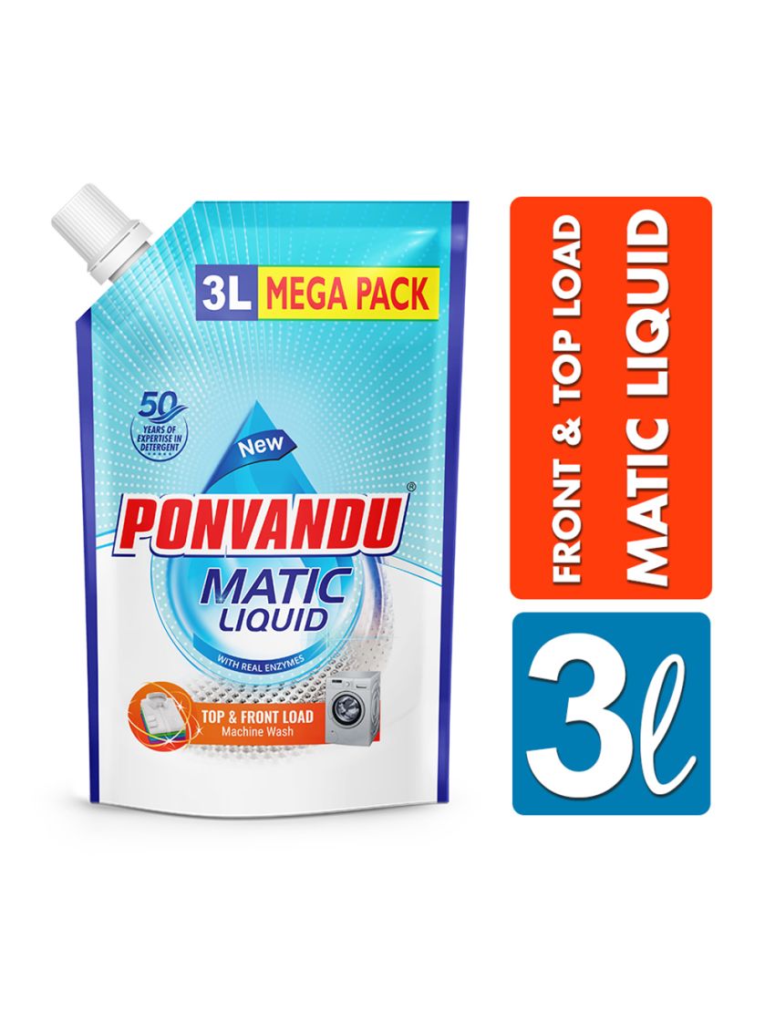 Ponvandu matic liquid-3 L