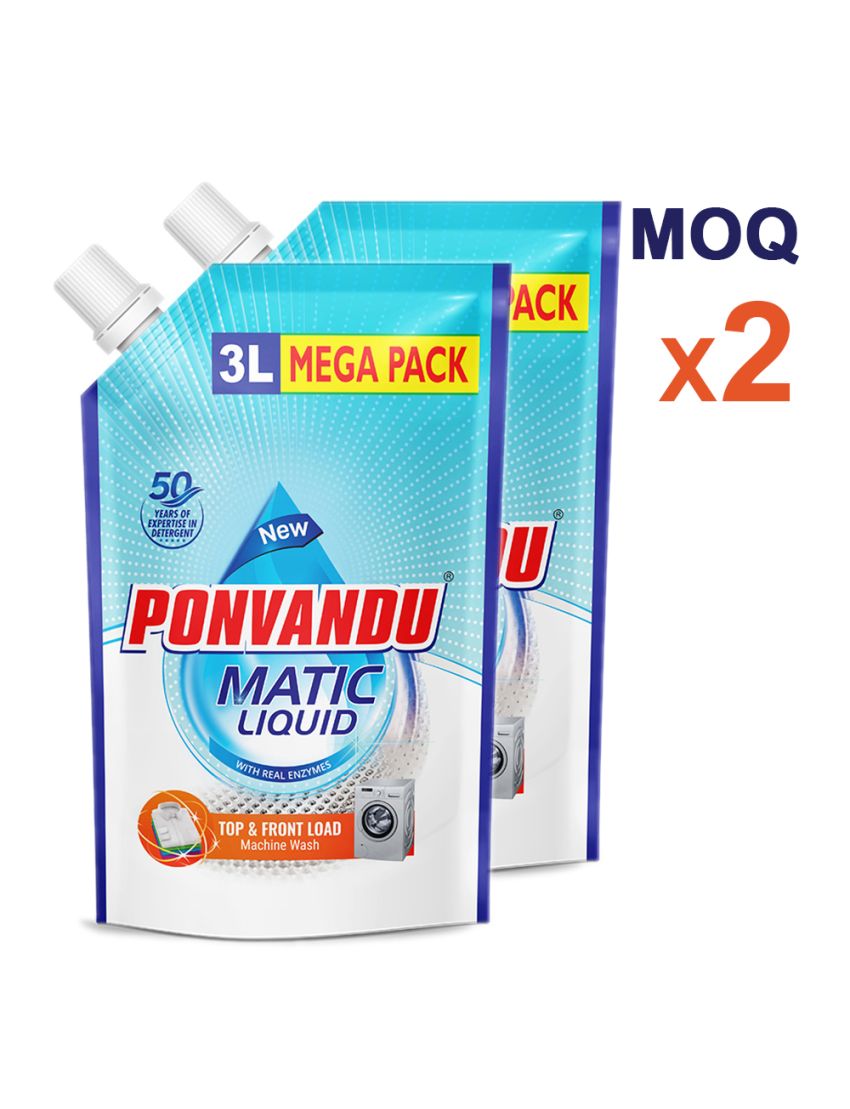Ponvandu matic liquid-3 L