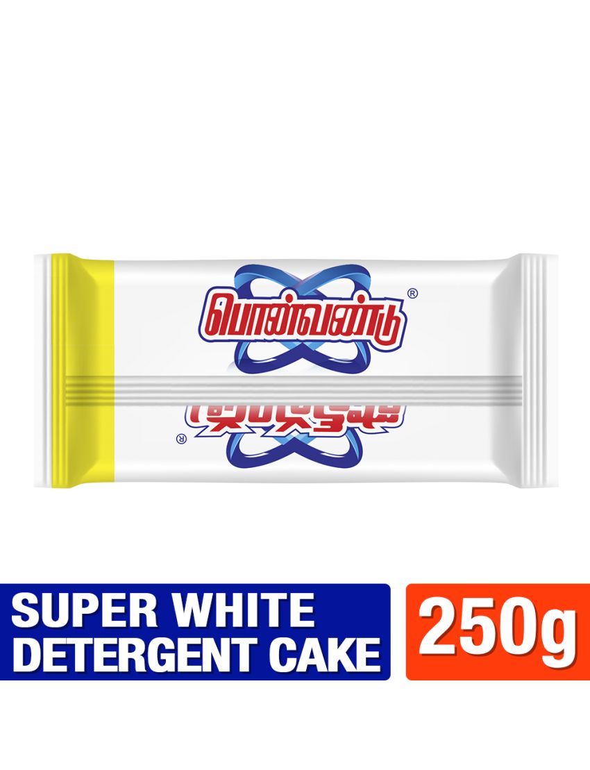 Ponvandu Super White Detergent Cake-250g