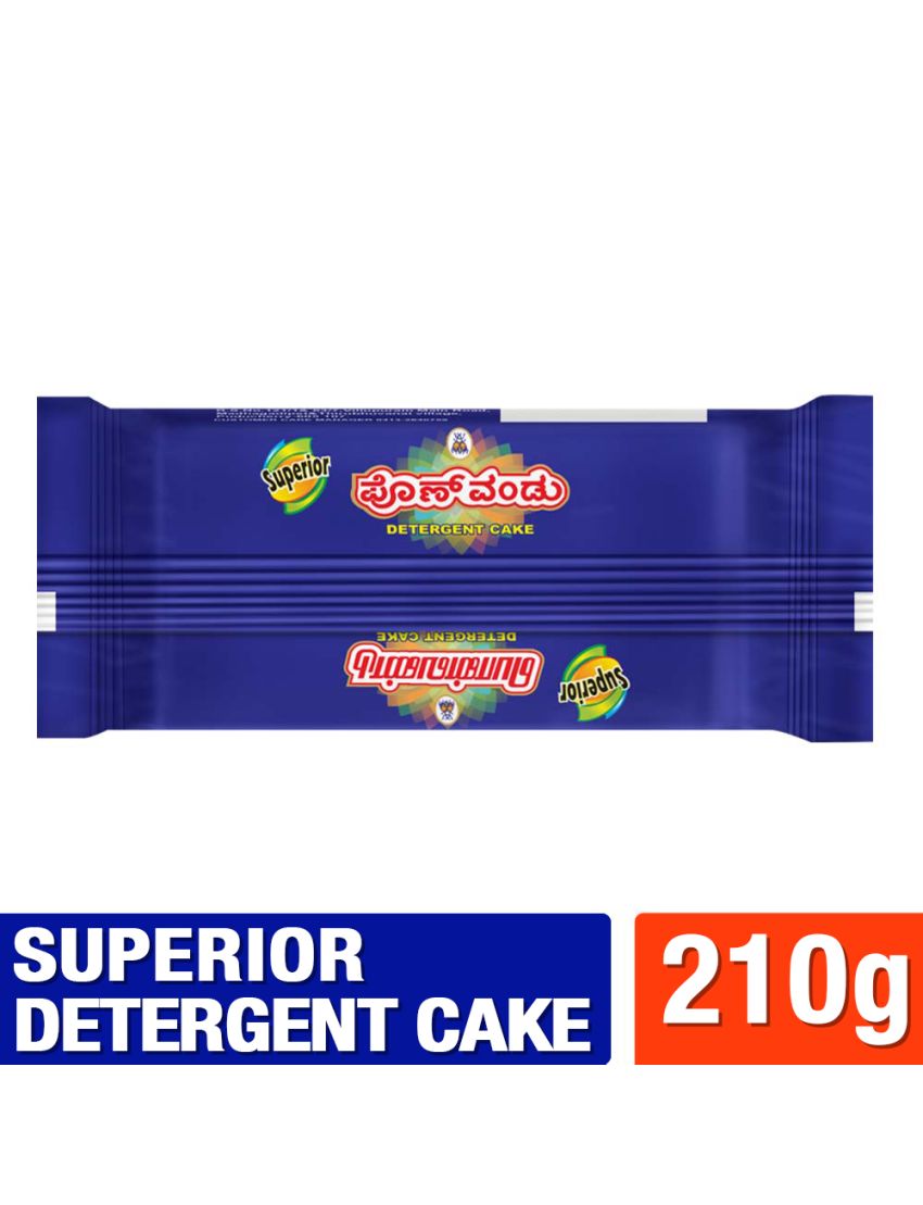 Ponvandu Superior Detergent Cake 210g 