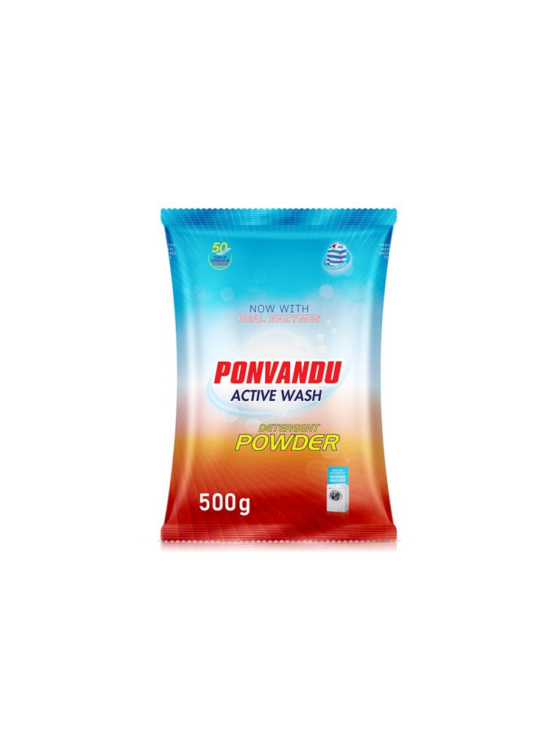 Ponvandu Active Wash Detergent Powder-500g