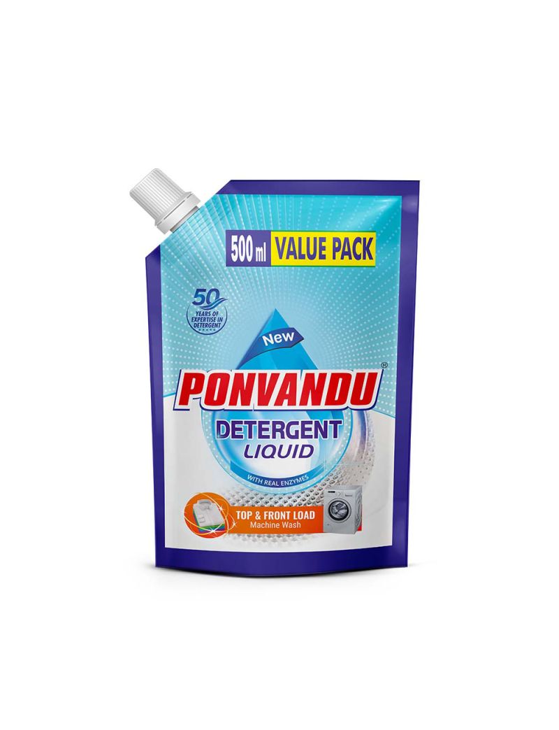 Ponvandu Detergent Liquid Value Pack-500 ML