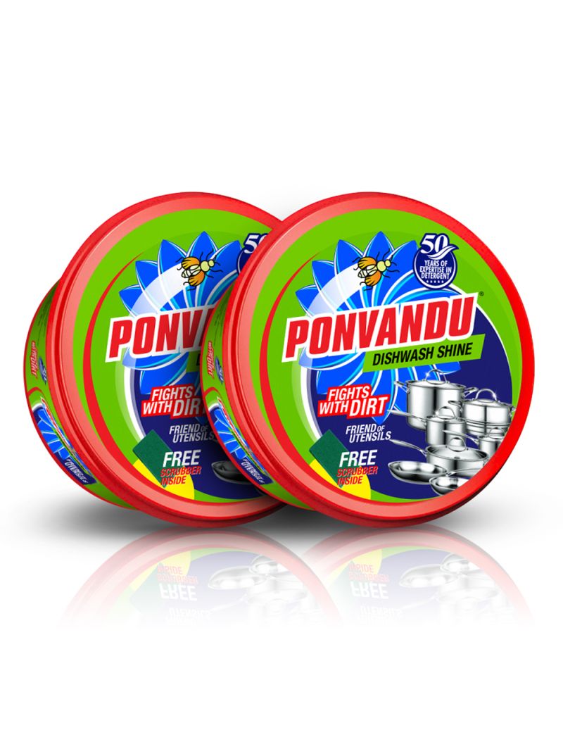 Ponvandu Dishwash Round Bar-500g