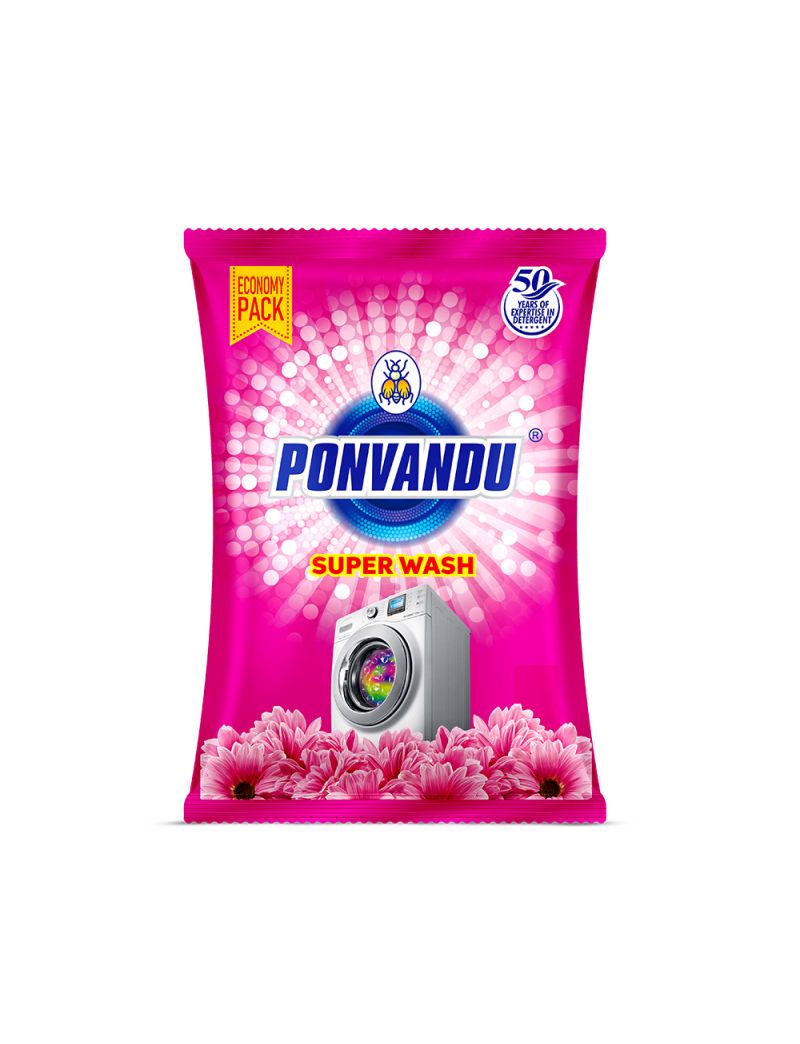 Ponvandu Super Wash Economy Pack Pink 500 g